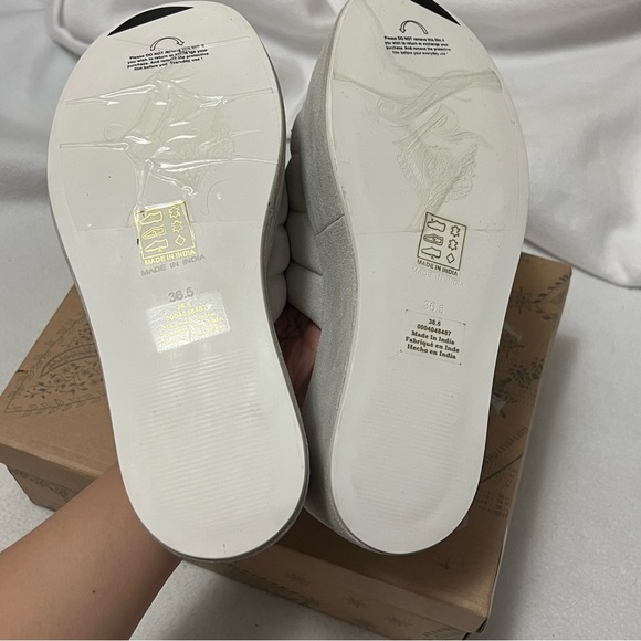 free people almost paradise platform sandals 36.5 nov sale - Picture 11 of 12